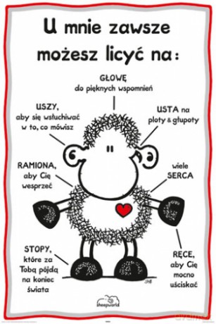 Sheepworld - Możesz Liczyć Na ... [PLAKAT]