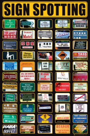 Sign Spotting [PLAKAT]