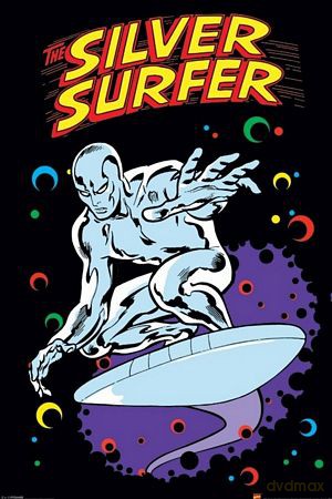 Silver Surfer (Retro) [PLAKAT]
