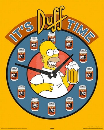 Simpsons - Duff Time [PLAKAT]