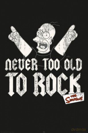 Simpsons (Never Too Old) [PLAKAT]
