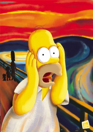 Simpsons (Scream) [PLAKAT]