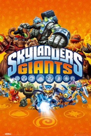Skylanders Giants Characters [PLAKAT]