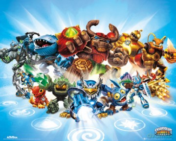 Skylanders Giants Group [PLAKAT]