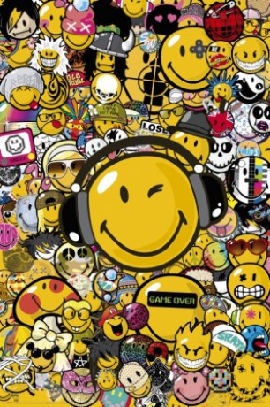 Smiley Tribal Styles [PLAKAT]