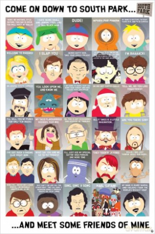 South Park (Quotes 2) - New Characters [PLAKAT]