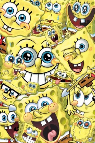 Spongebob (Faces) [PLAKAT]