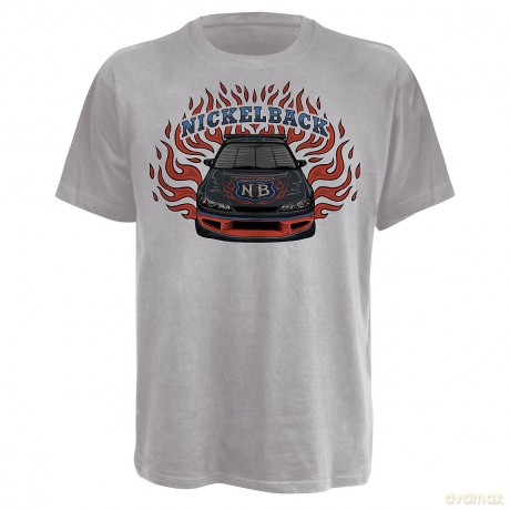 Nickleback: Car Flames S [T-Shirt]