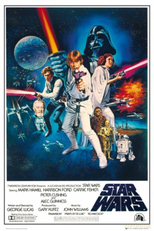 Gwiezdne Wojny (film) (Star Wars) [PLAKAT]