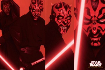 Gwiezdne Wojny, Gwiezdne Wojny - Darth Maul Panels (Star Wars) [PLAKAT]