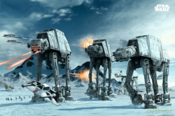 Star Wars, Gwiezdne Wojny - Hoth [PLAKAT]
