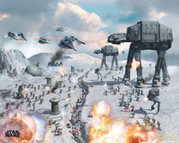 Star Wars, Gwiezdne Wojny - Vehicles Hoth [PLAKAT]