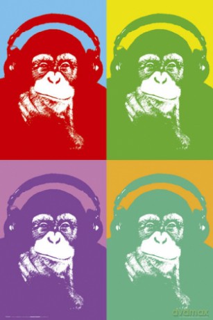 Steez Four Monkees [PLAKAT]