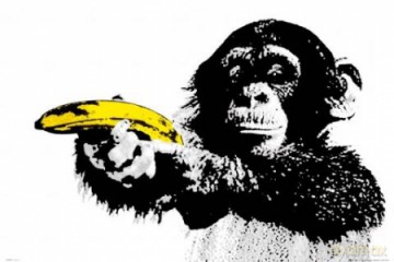 Steez Monkey Banana [PLAKAT]