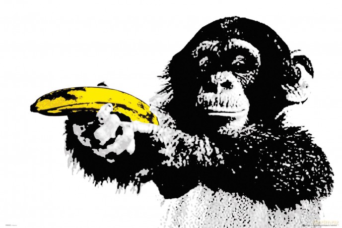 Steez Monkey Banana [PLAKAT]