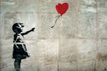 Streetart - Balloon Girl [PLAKAT]