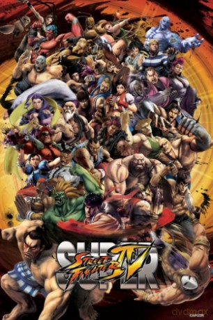 Super Street Fighter I.V [PLAKAT]