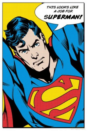 Superman (Looks Like A Job For) [PLAKAT]