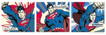 Superman (Pop Art Triptych) [PLAKAT]
