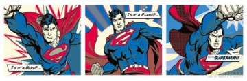 Superman (Pop Art Triptych) [PLAKAT]