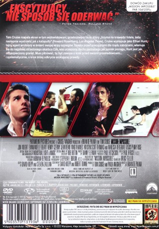 Mission: Impossible (polski lektor) [DVD]