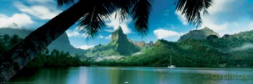 Tahiti - Opunohu Bay [PLAKAT]