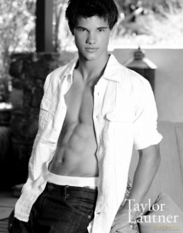 Taylor Lautner (B&W) [PLAKAT]