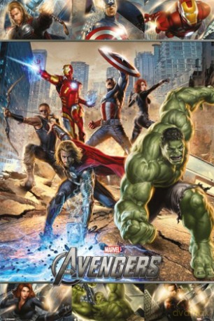 The Avengers - Action [PLAKAT]