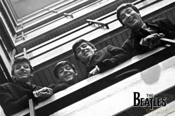 The Beatles (balcony) [PLAKAT]