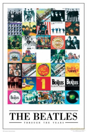 The Beatles (through Years) [PLAKAT]