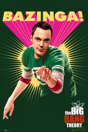 The Big Bang Theory Bazinga [PLAKAT]