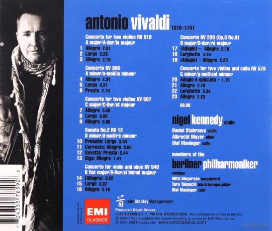 Nigel Kennedy: The Vivaldi Album II [CD]