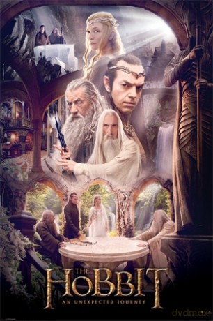 The Hobbit - White Council [PLAKAT]