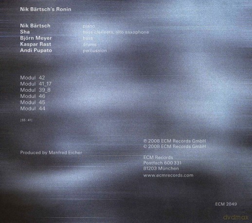 Nik Bartsch\'s Ronin: Holon [CD]