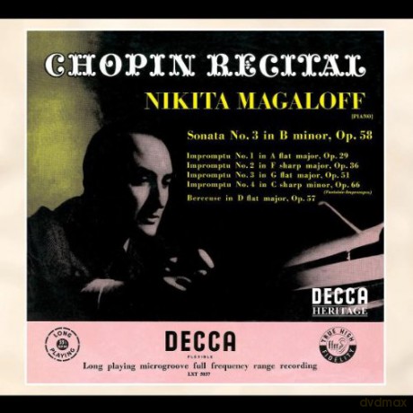Nikita Magaloff: Chopin Recital Decca Haritage [CD]