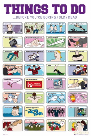 Things To Do In Your Life [PLAKAT]