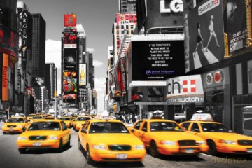 Times Square (Taxi) [PLAKAT]