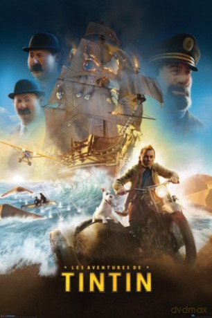 Tin Tin - International One Sheet (French) [PLAKAT]