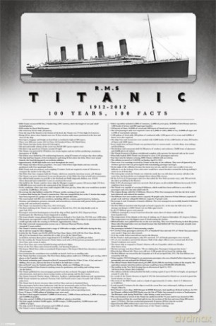 Titanic - 100 Years, 100 Facts [PLAKAT]