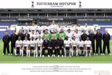 Tottenham Hotspurs Zdjęcie Drużynowe 11/12 [PLAKAT]