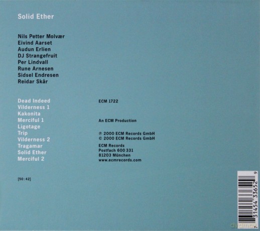 Nils Peter Molvaer: Solid Ether [CD]