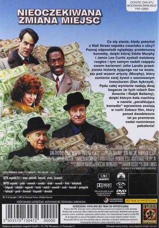 Nieoczekiwana zmiana miejsc [DVD]