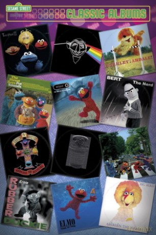Ulica Sezamkowa - Classic Albums [PLAKAT]