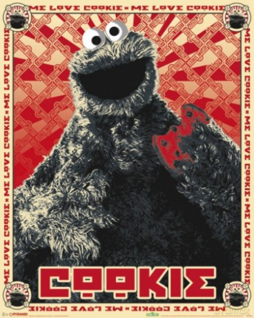 Ulica Sezamkowa - Cookie Monster [PLAKAT]