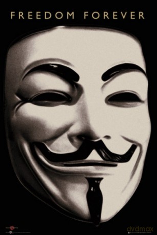 V For Vendetta Mask [PLAKAT]