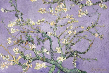 Vincent Van Gogh Kwitnący Migdałowiec [PLAKAT]