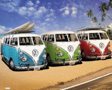Vw Californian Camper Camper [PLAKAT]