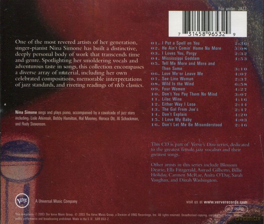 Nina Simone: Diva Nina Simone [CD]