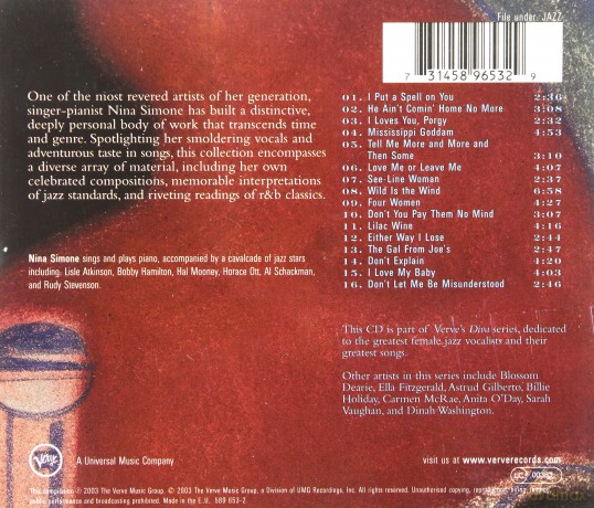 Nina Simone: Diva Nina Simone [CD]
