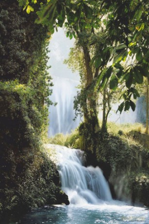 Waterfalls Zaragoza [PLAKAT]